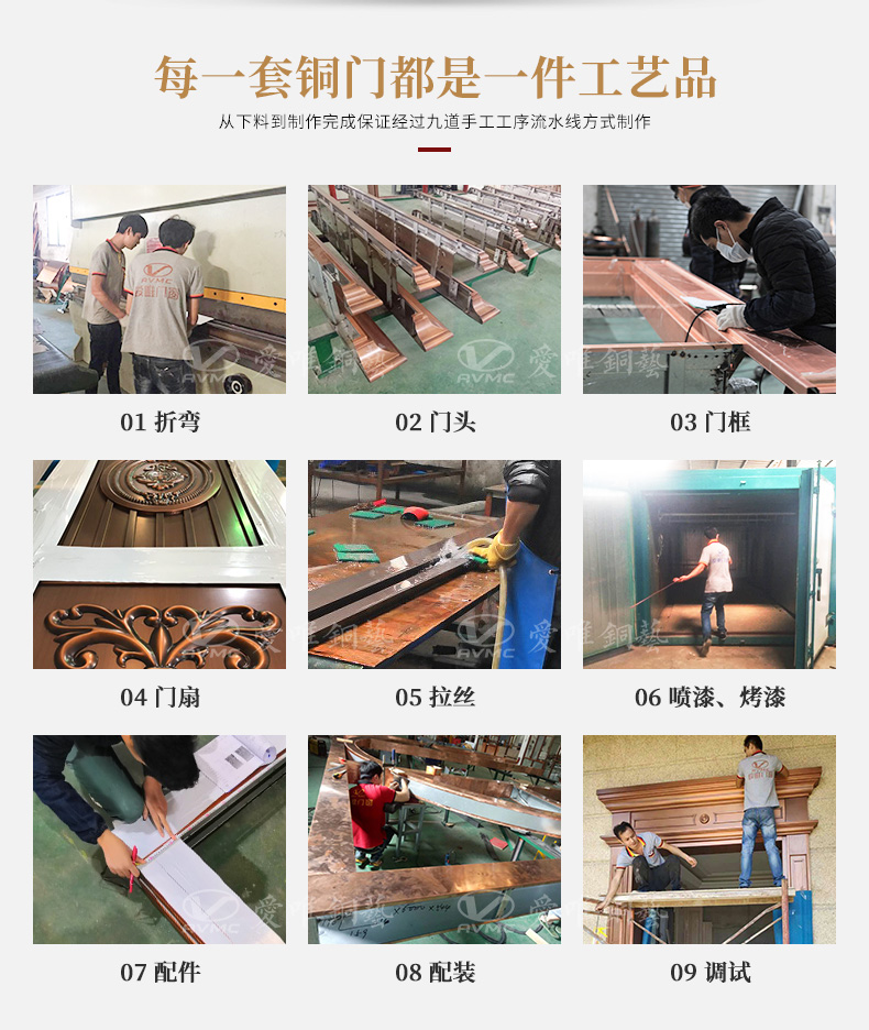 別墅入戶銅門(mén)廠家加工定制純銅銅門(mén)|銅門(mén)招商加盟