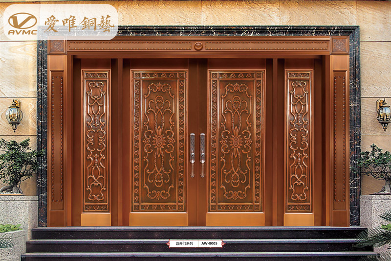 入戶(hù)銅門(mén)廠家愛(ài)唯銅藝